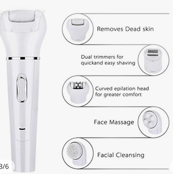 New Keda Epilator+cleaning brush+massager+Lady shaver + Callus remover - Picture 6 of 10